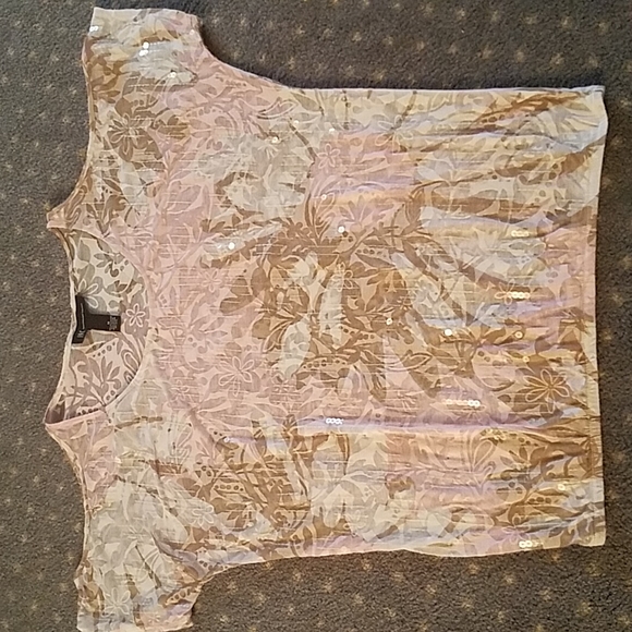 INC CUT OUT SHOULDER BLOUSE - Picture 1 of 6